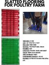 Slatted flooring poultry farm