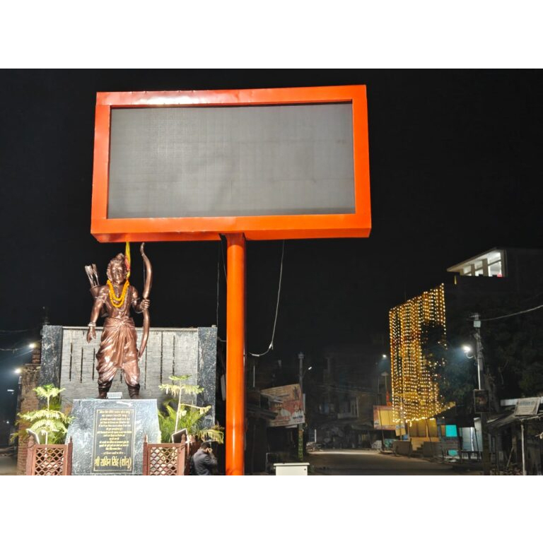 Outdoor Led Display Video Wall Pole
