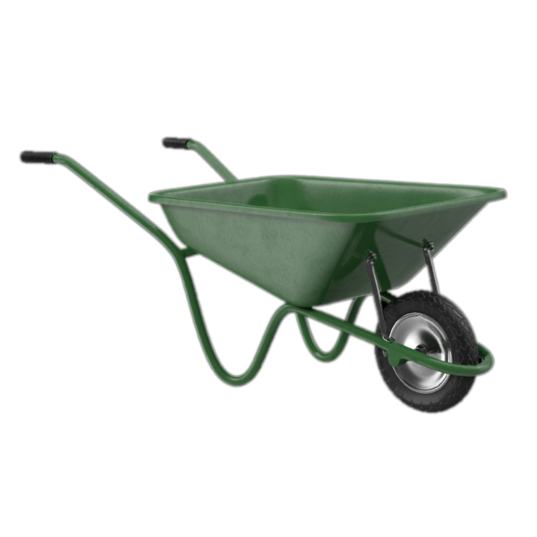 Single Wheel Barrow For Garbage