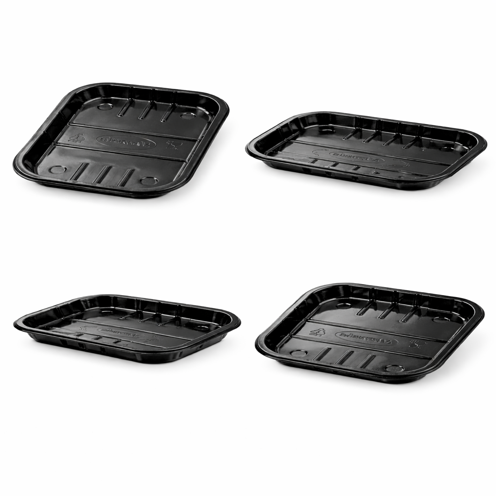 Cpet Trays - Color: Black
