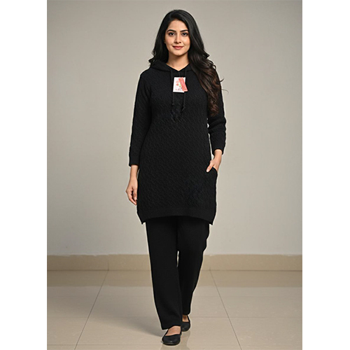 Black Winter Co-ord Set