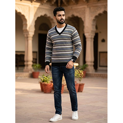 Men Thin Streachable Sweater