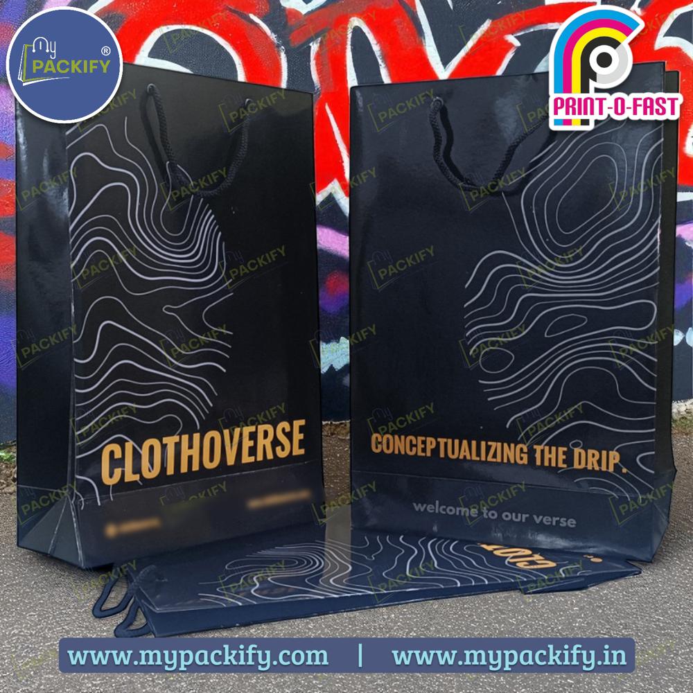 Laminated Paper Carry Bag Medium