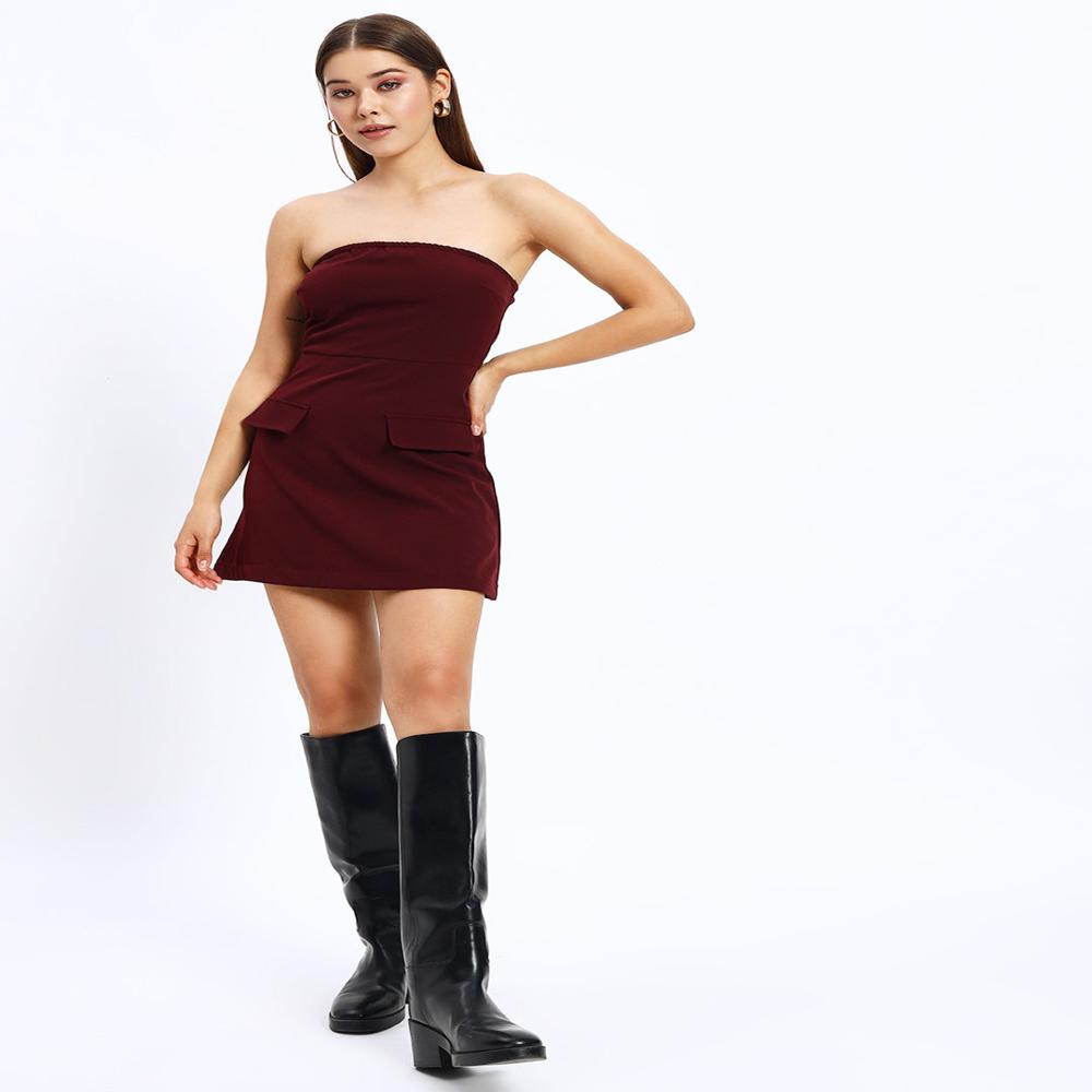 Dora Classy Dress - Bust Size: 32-38 Inches (Depending On Size)