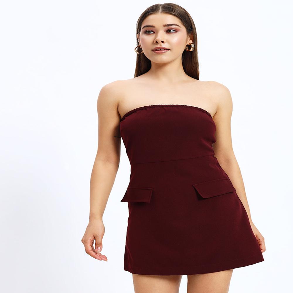 Dora Classy Dress - Bust Size: 32-38 Inches (Depending On Size)