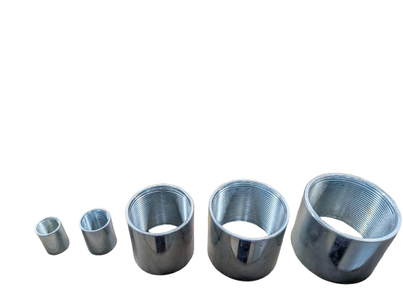 Threaded Components - Color: Silver