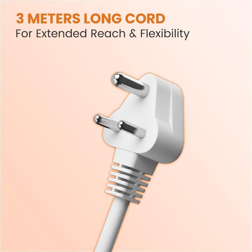 Portronics Power Plate 16 Extension Board with 45W Type-C