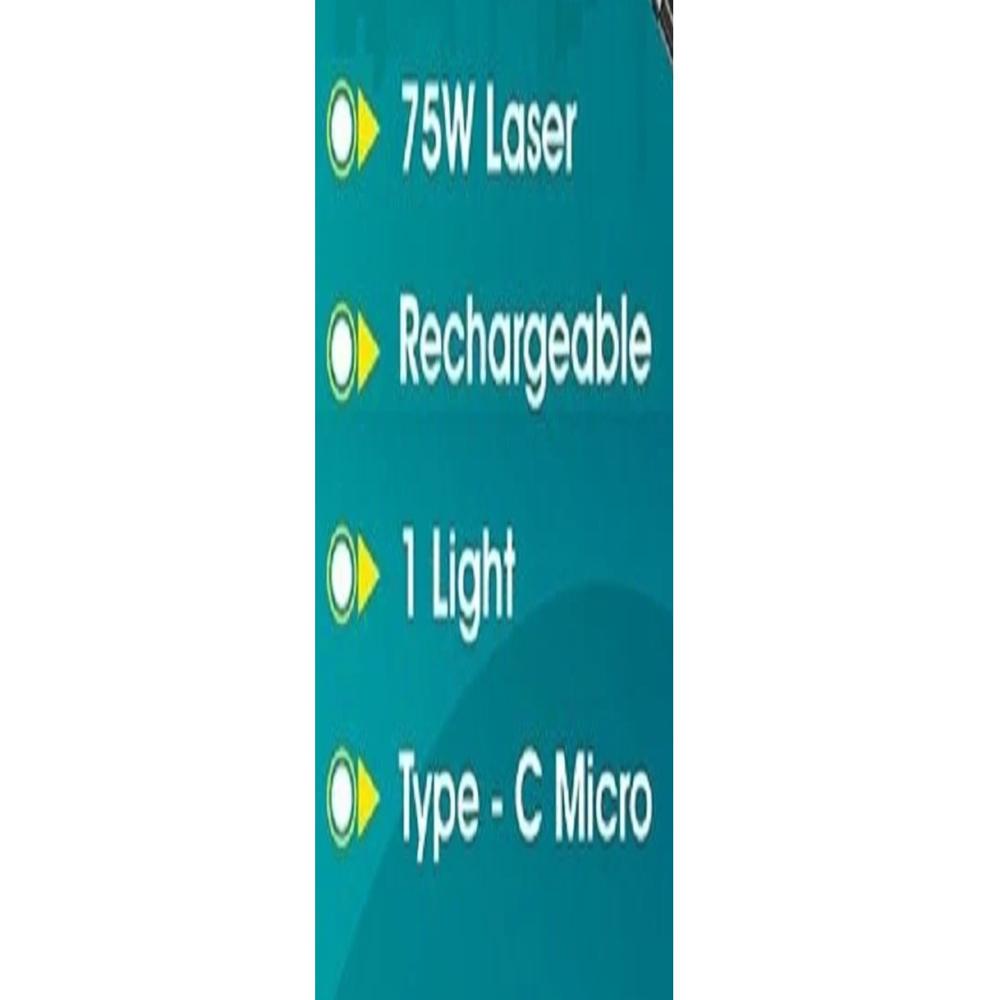 Rock Light RL-2082 Box Pack Rechargeable Torch