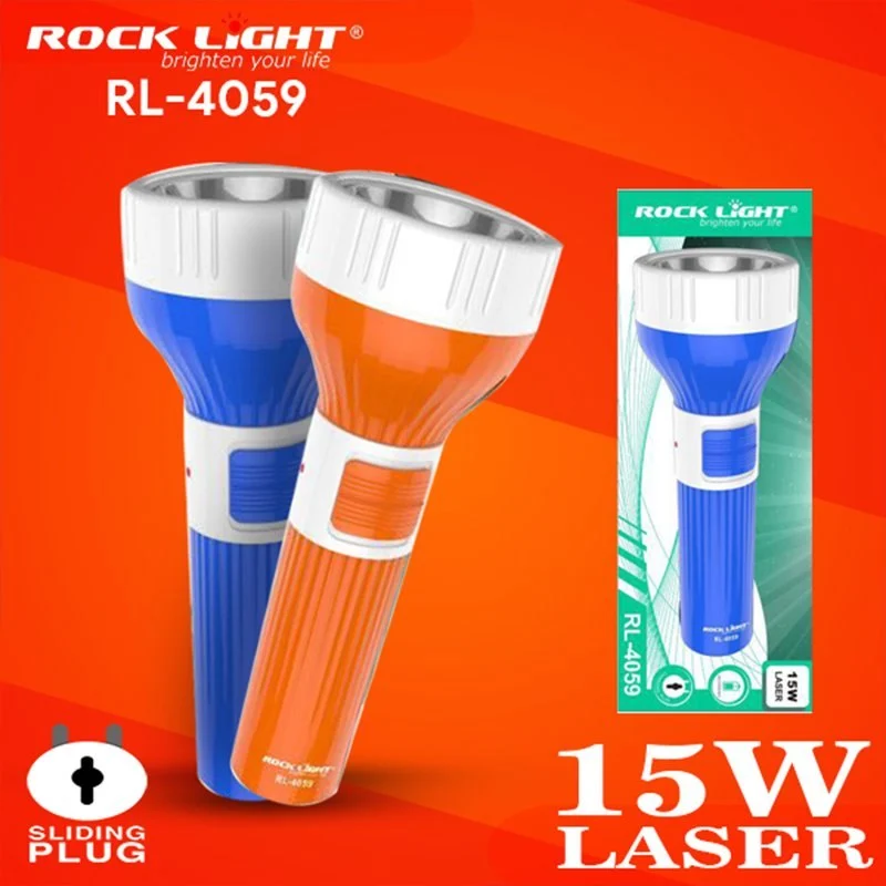 ROCK LIGHT RL-4059 RECHARGEABLE TOURCH