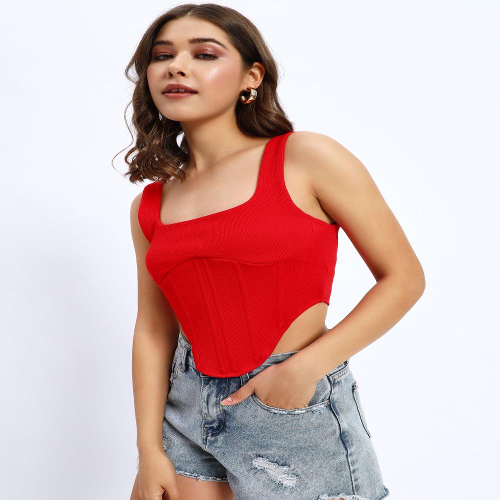 Tennis Red Corset - Length: Knee Length