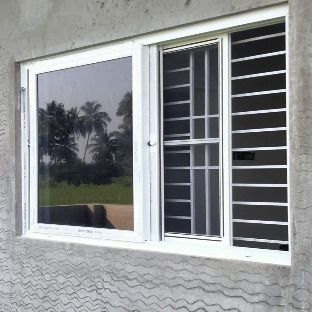 2 track upvc window
