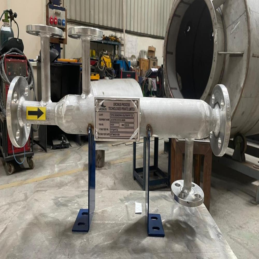 Jacketed Static Mixer