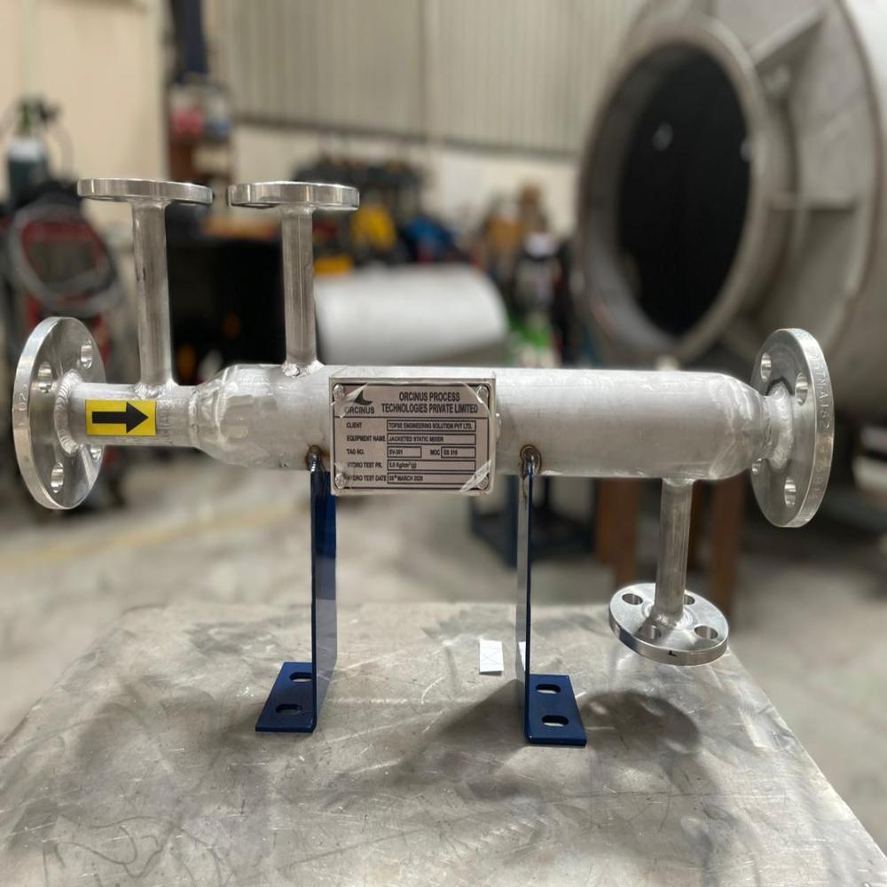 Jacketed Static Mixer