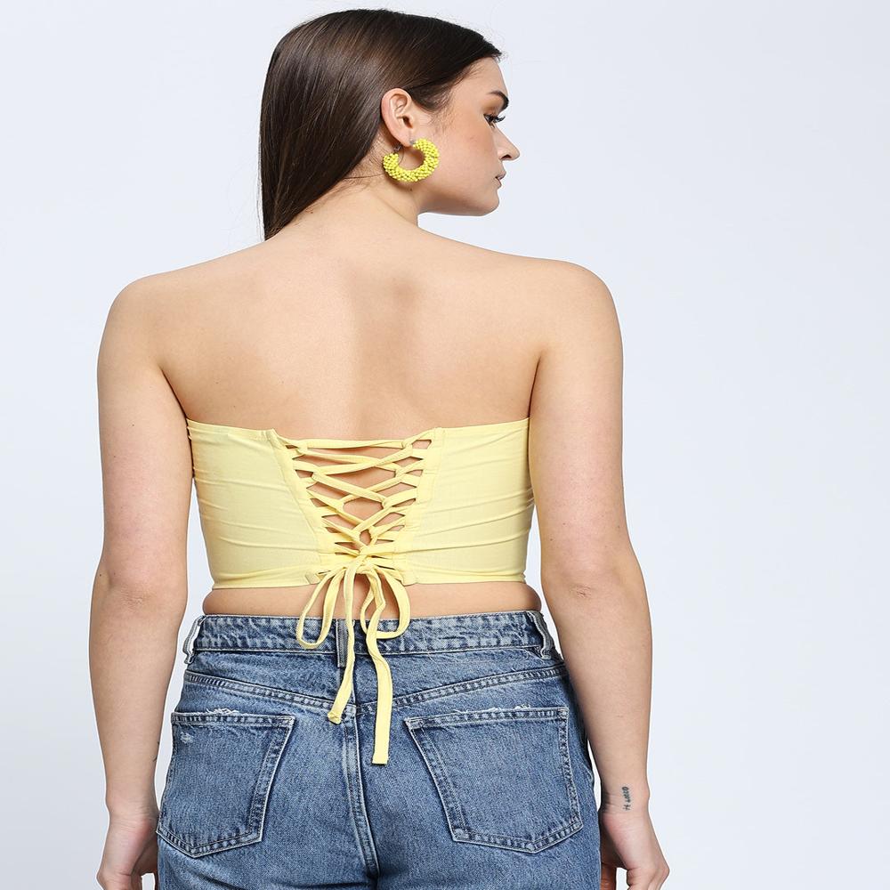 Emma Yellow Corset