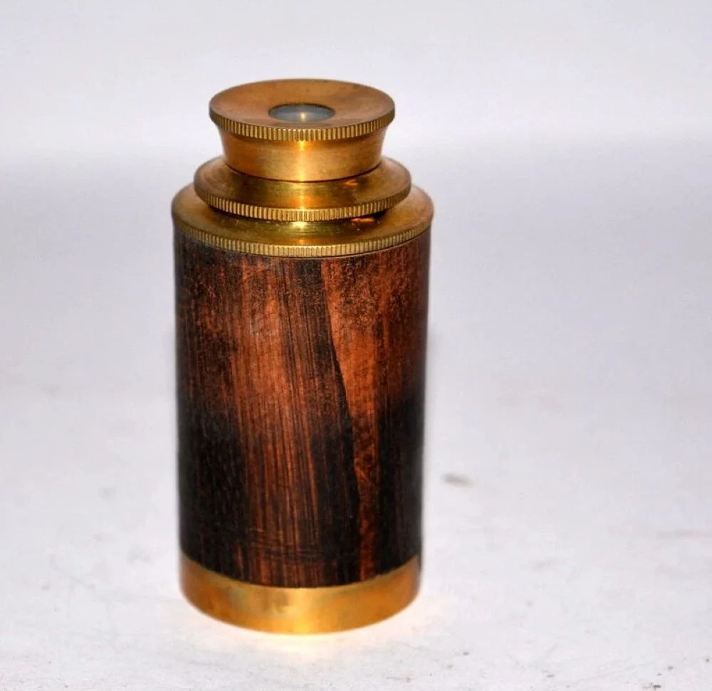6 Inch Brass Nautical Antique Telescope