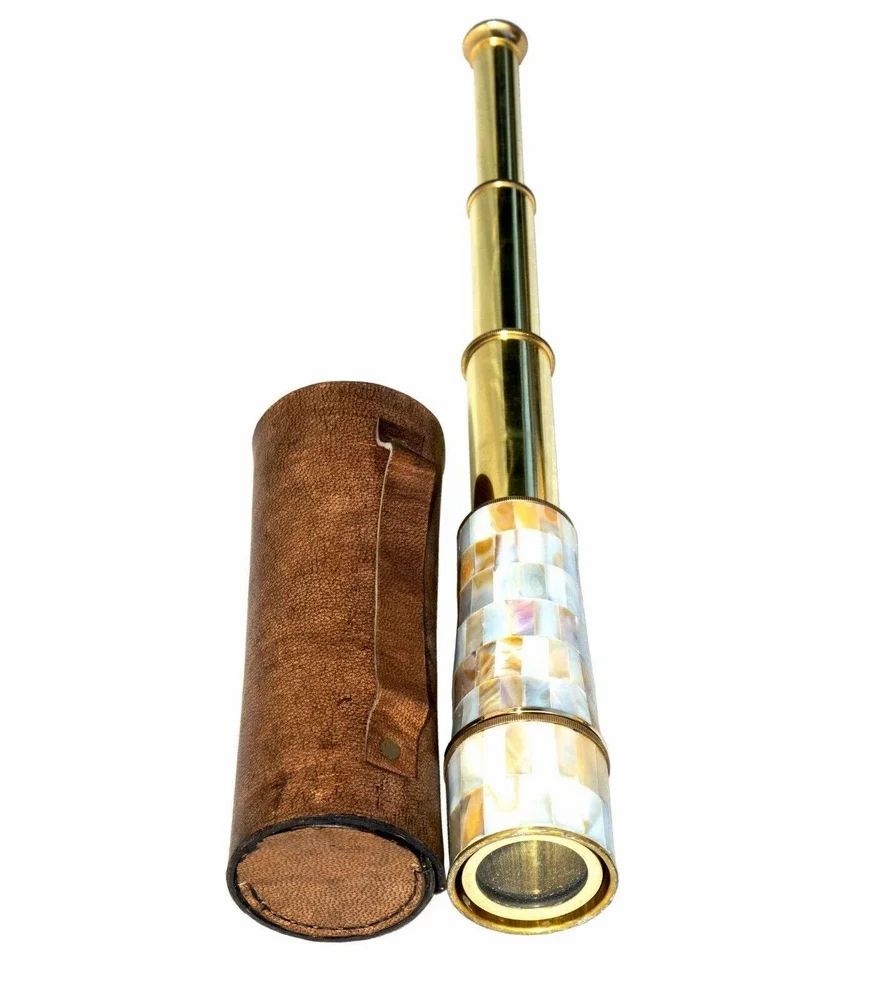 18 Inch Brass Antique Vintage Maritime Telescope