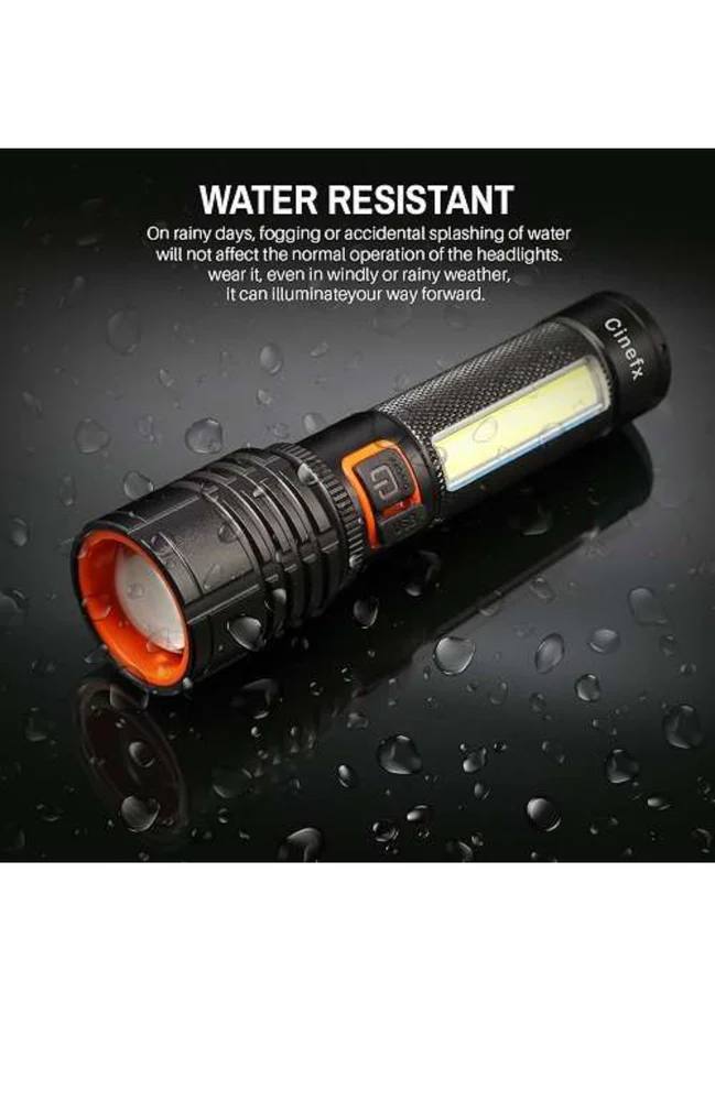 Small Sun Torch Light 913b - Body Material: Stainless Steel