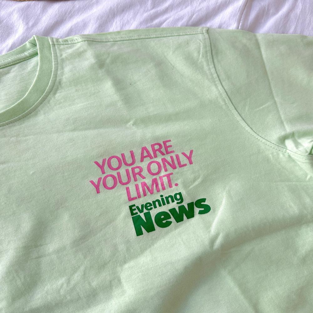 Evening News Loose T-Shirt