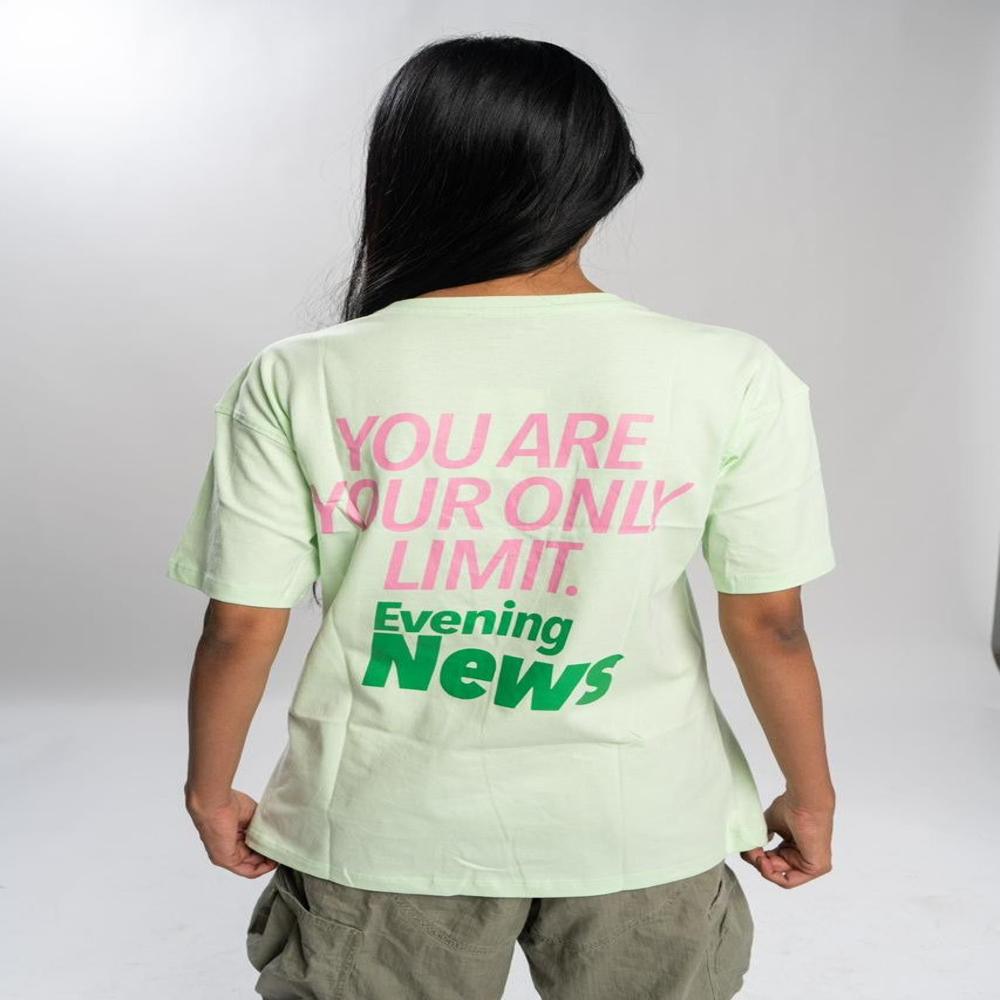 Evening News Loose T-Shirt