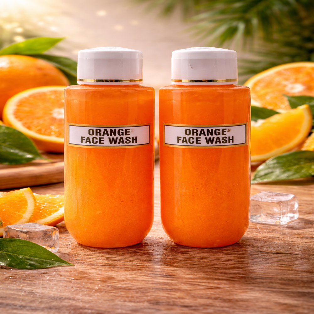Orange Face Wash - Ingredients: Herbal