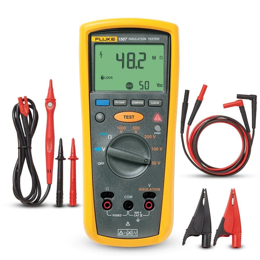 Fluke 1503/1507 इंसुलेशन रिसिस्टेंस मीटर