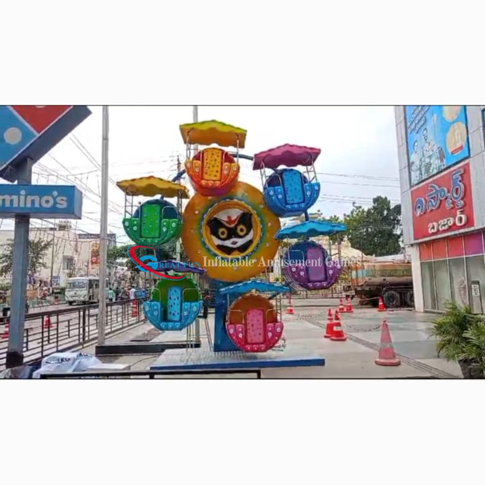 Mini Ferris Wheel Ride for kids - 5 Bogie