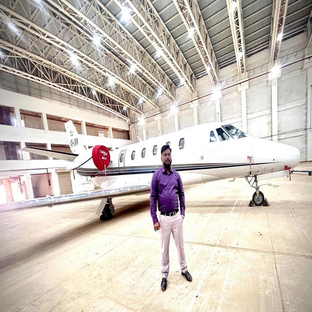 Automatic Aircraft Hangar Door