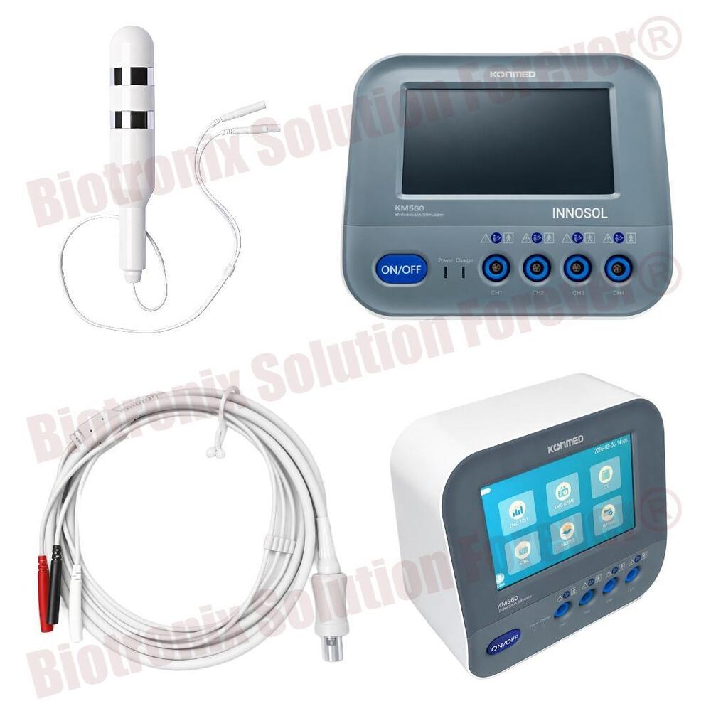 Konmed KM-560 EMG Biofeedback Device with Clinical Therapy Programs