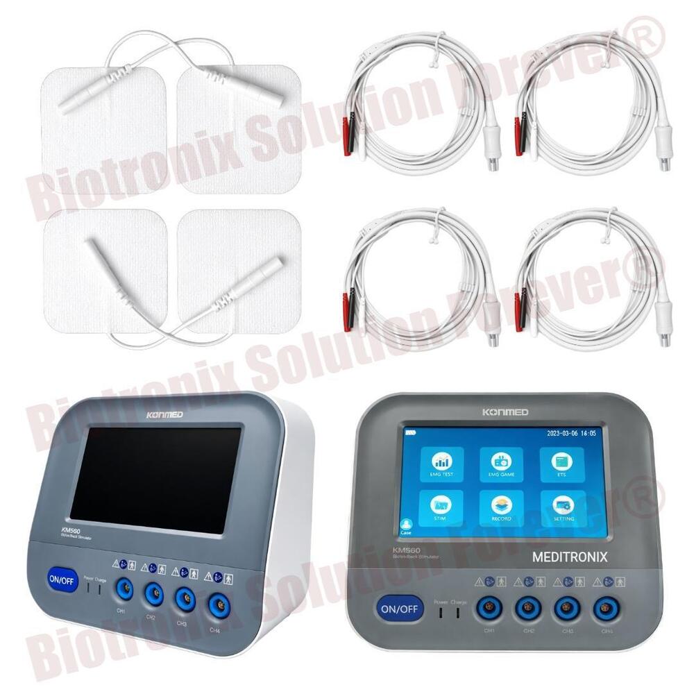 Konmed KM-560 EMG Biofeedback Device with Clinical Therapy Programs