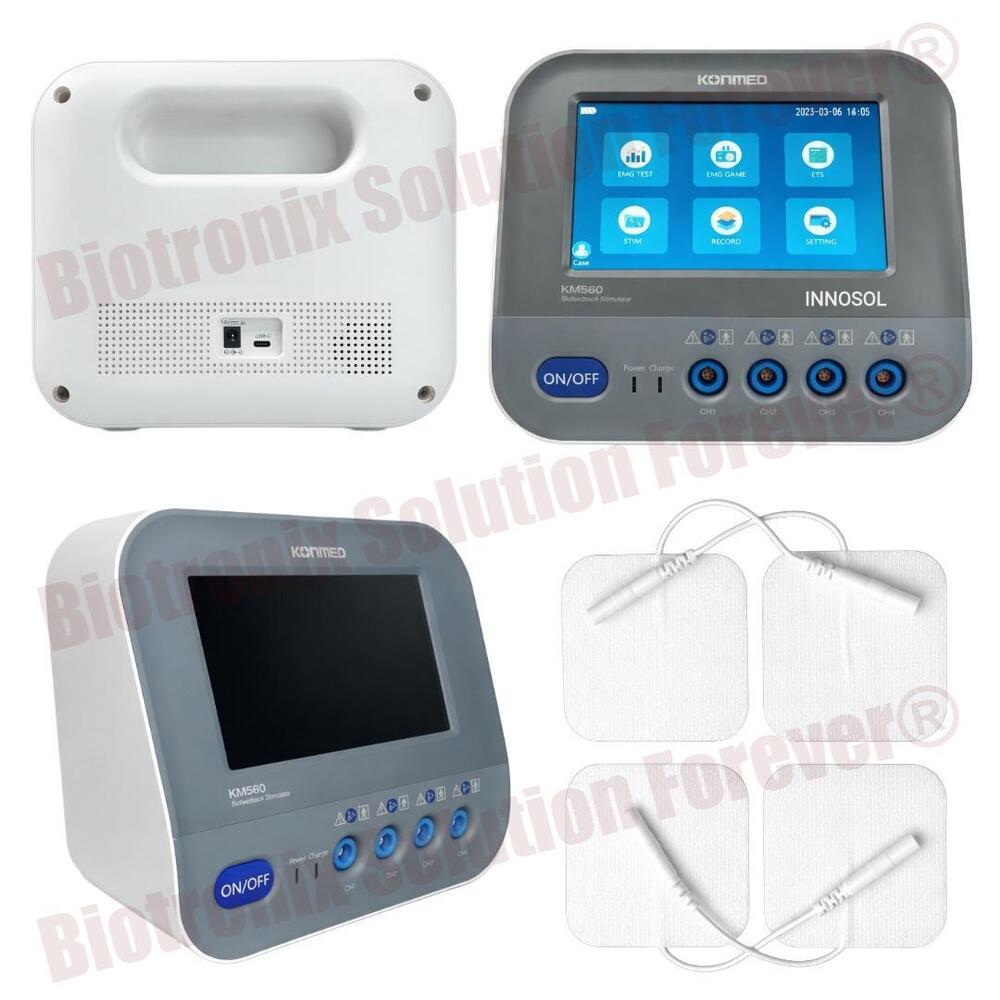 Konmed KM-560 EMG Biofeedback Device with Clinical Therapy Programs