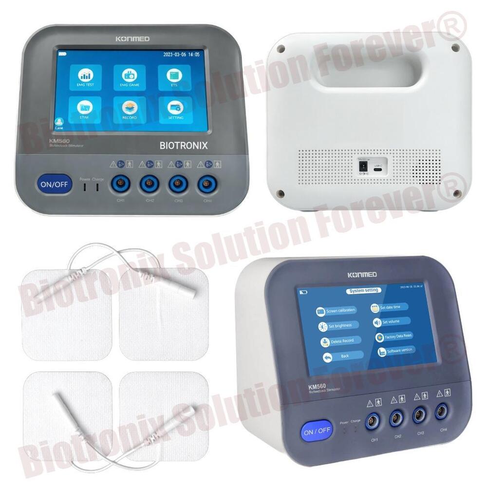Konmed KM-560 EMG Biofeedback Equipment with Therapy Progress Tracking
