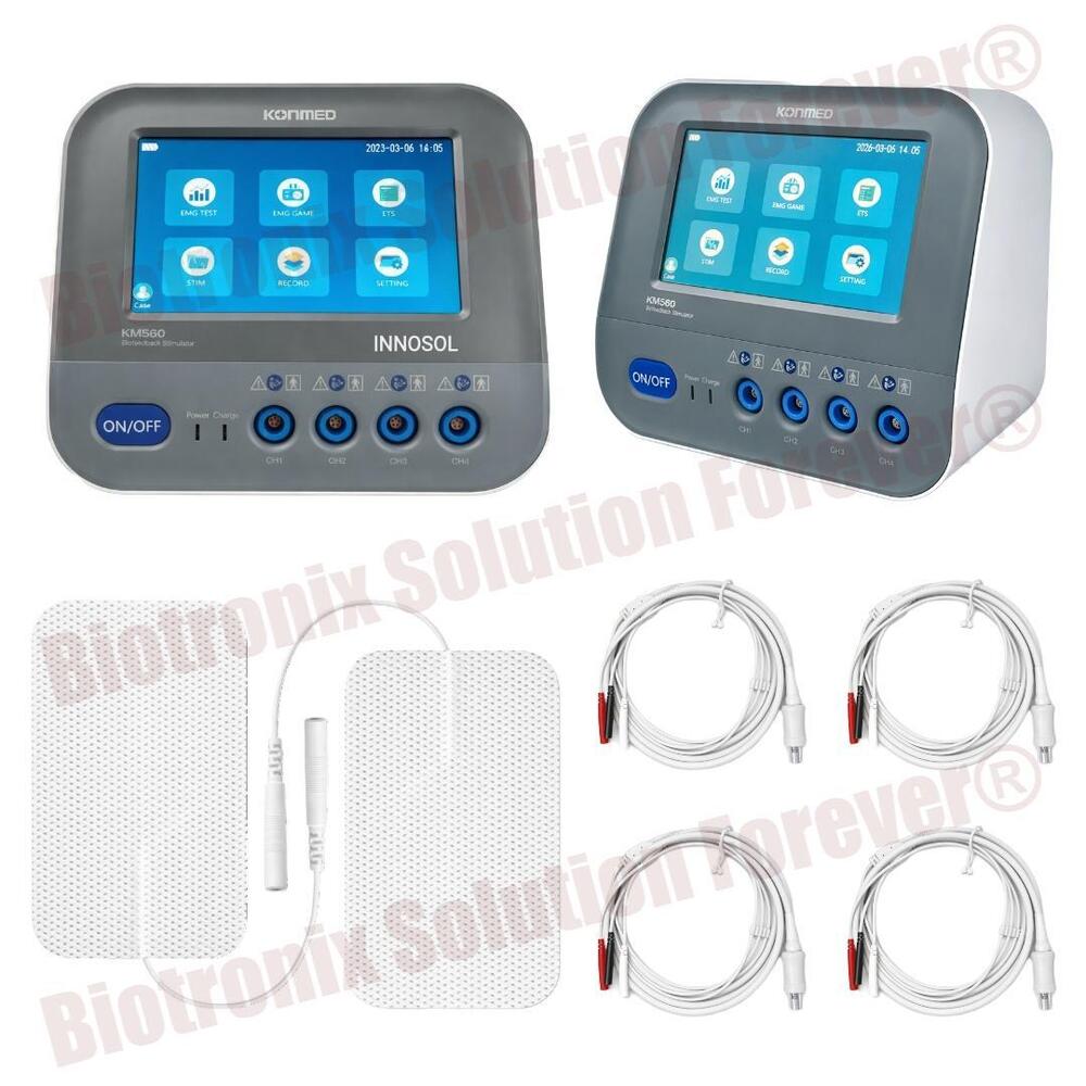 Konmed KM-560 4 Channel Biofeedback Device with Muscle Recovery Modes