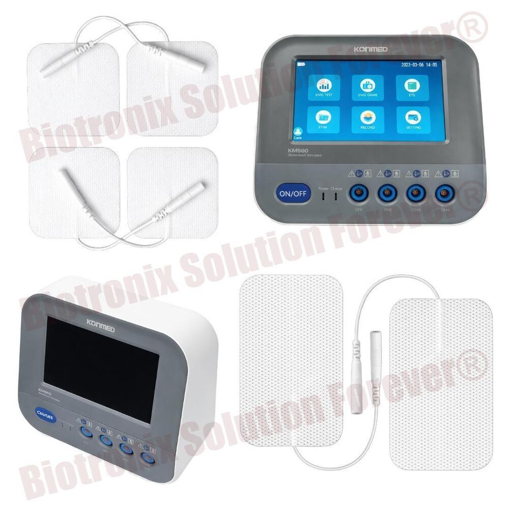 Konmed KM-560 4 Channel Biofeedback Device with Muscle Recovery Modes
