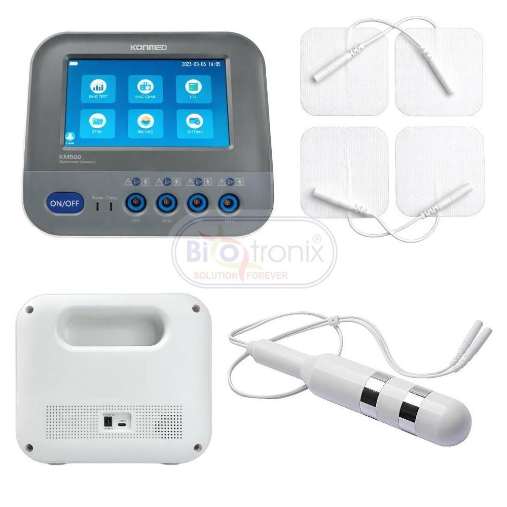 Konmed KM-560 EMG Biofeedback Device with Therapy Control Settings
