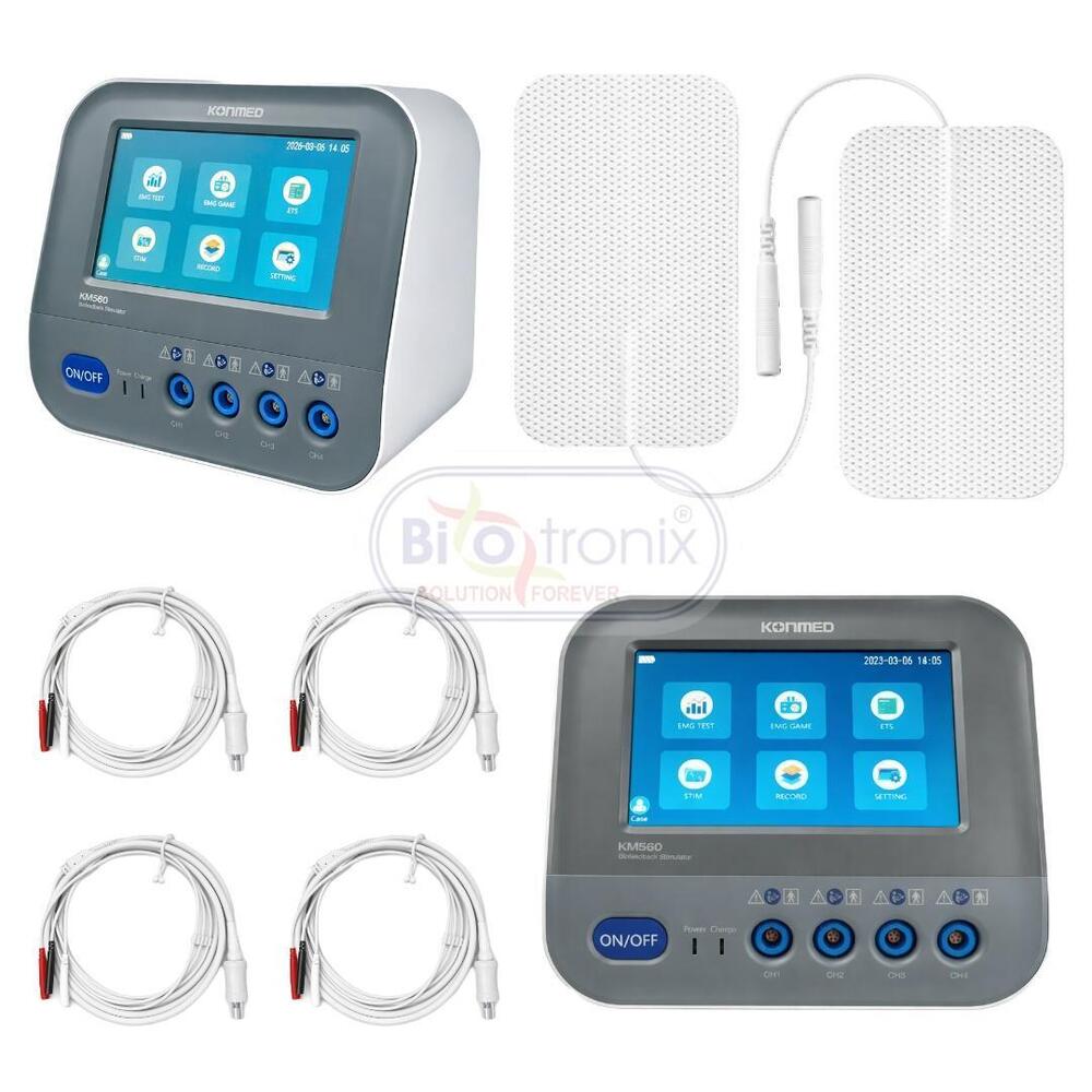 Konmed KM-560 EMG Biofeedback Device with Therapy Control Settings