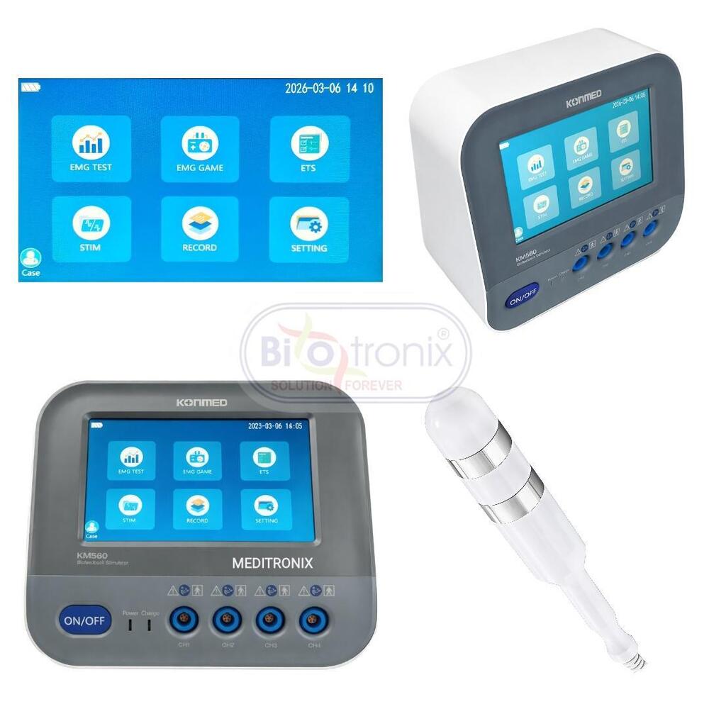 Konmed KM-560 Physiotherapy Biofeedback Equipment with EMG Training