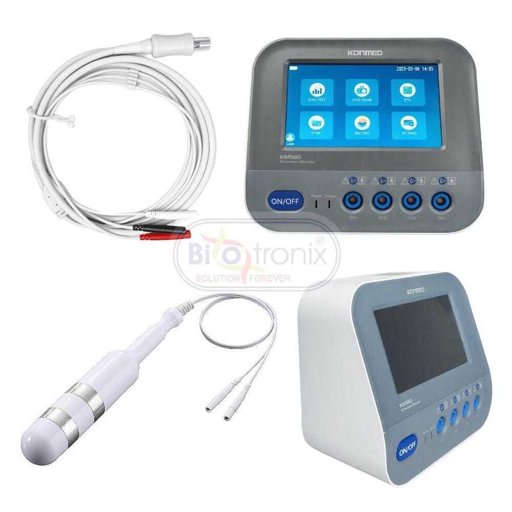 Konmed KM-560 Physiotherapy Biofeedback Equipment with EMG Training