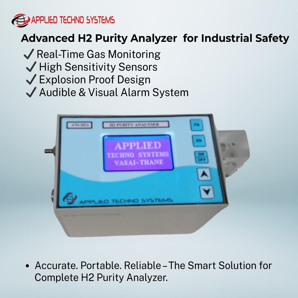 Hydrogen Purity Analyzer - Accuracy: +/-2  %