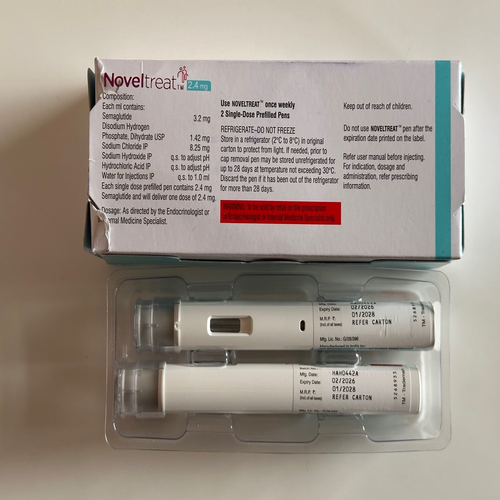 Noveltreat 2.4mg Injection, Semaglutide  Type 2 Diabetes Management Medicine