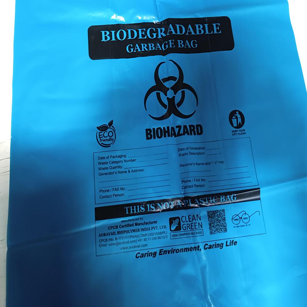 Biohazard Waste Garbage Bag - Color: Different Available