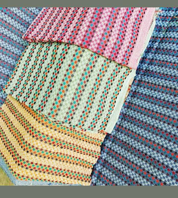 Multicolor Khadi Cotton Lining Towel
