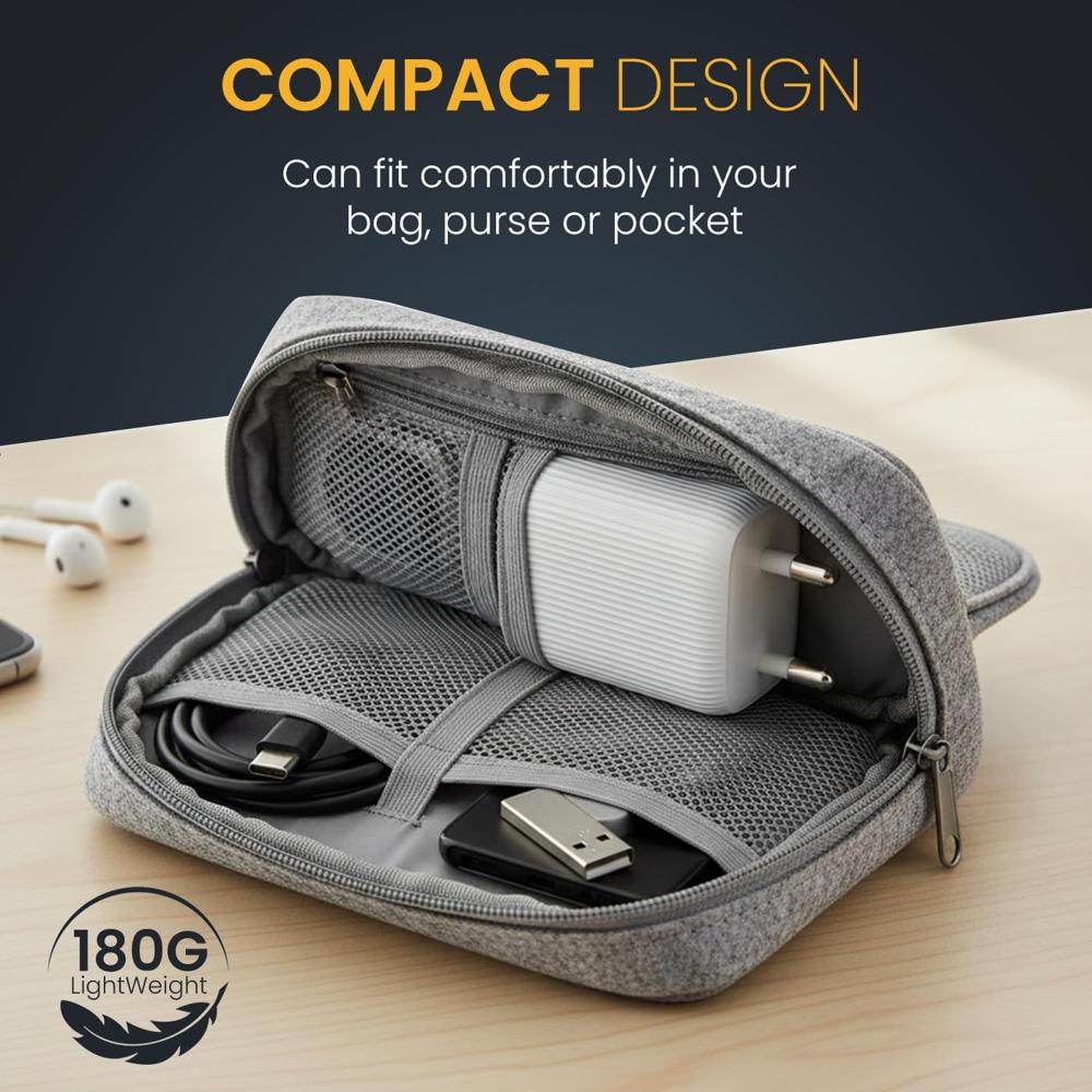 Portronics Adapto 20X 20W Type C PD Fast Charging Adaptor, Fast Charger for iPhone