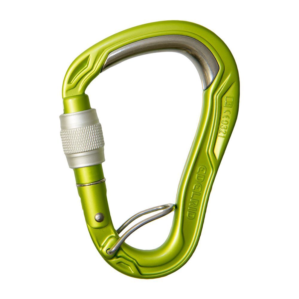 Edelrid Hms Bulletproof Screw Fg Carabiner Screw Lock Carabiner - Feature: Lightweight