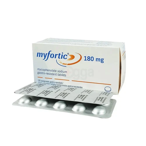 Myfortic 180mg Tablet (Mycophenolic Acid) for Organ Transplant Rejection Prevention