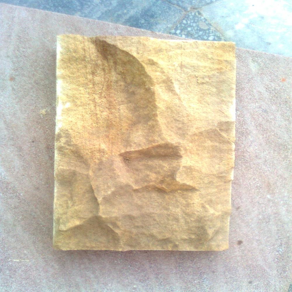 Teak Sandstone Cobbles - Size: Standard