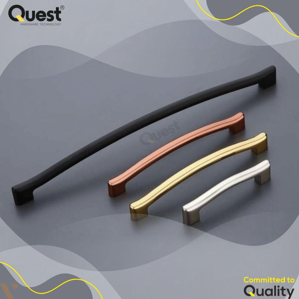 Silver Polished Zinc Cabinet Handle