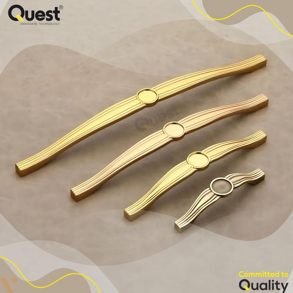 8 Inch Silver Designer Cabinet Door Handle