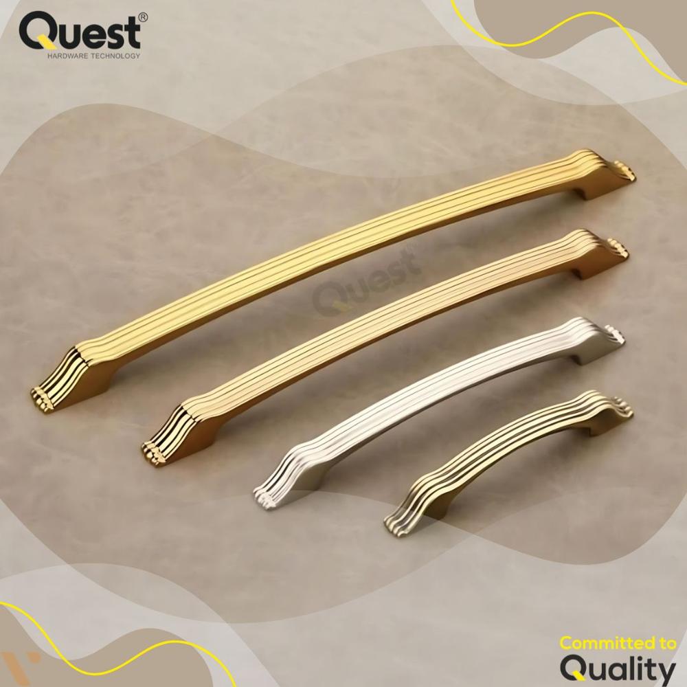 8 Inch Silver Designer Cabinet Door Handle