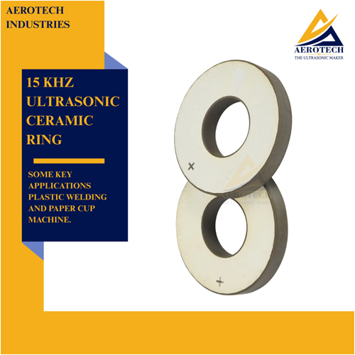 15 Khz Ceramic Ring - Dimension (L*W*H): 50 Mm X 20 Mm X 5 Mm Millimeter (Mm)