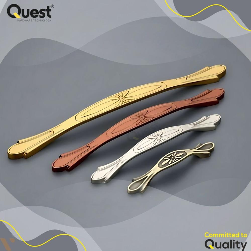 Designer Zinc Cabinet Door Handle